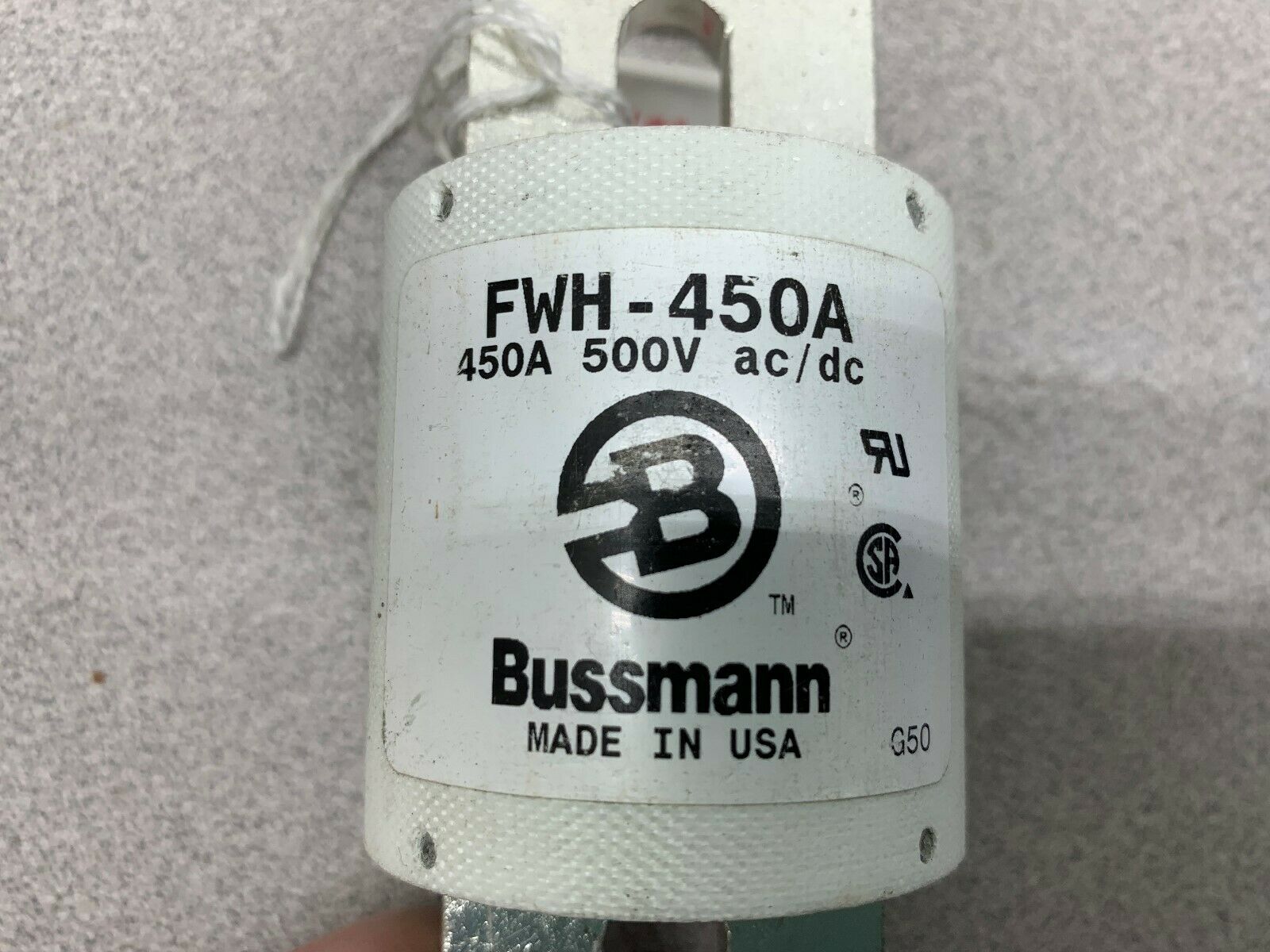 NEW NO BOX BUSSMAN FUSE FWH-450A