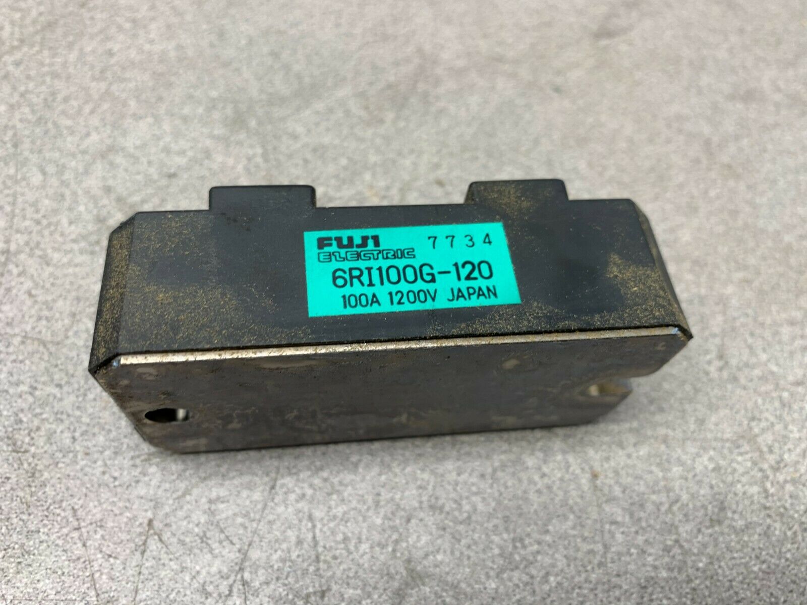 USED FUJI ELECTRIC POWER BLOCK MODULE 6RI100G-120