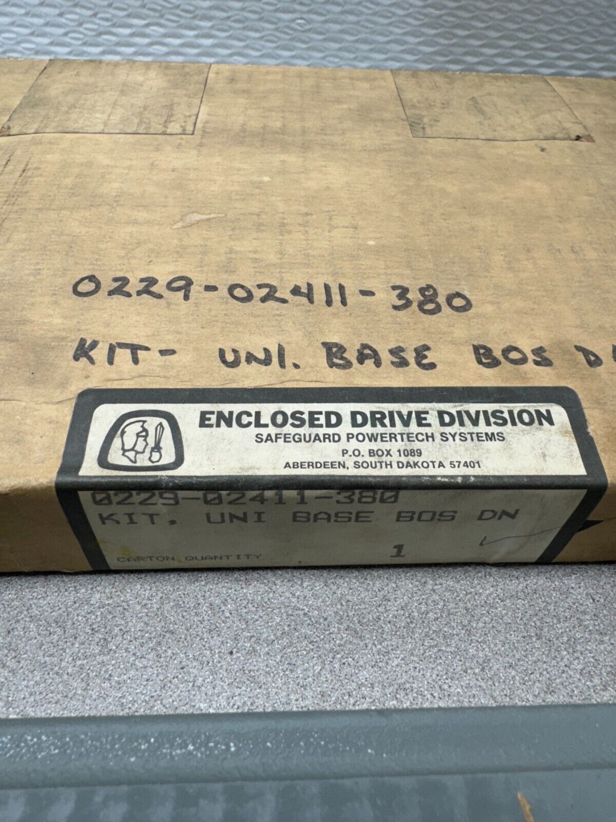 NEW IN BOX SAFEGUARD POWERTECH KIT 0229-02411-380