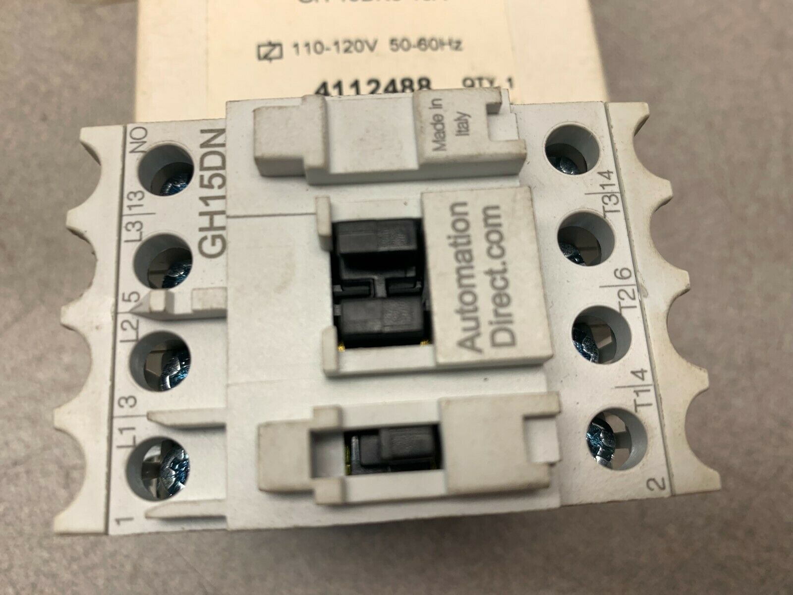 NEW IN BOX AUTOMATION DIRECT CONTACTOR GH-15DN3-10A