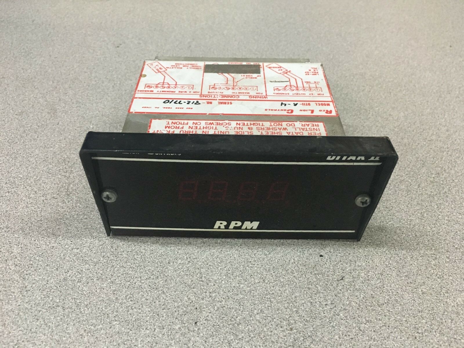 USED RED LION CONTROLS DT11-A-4