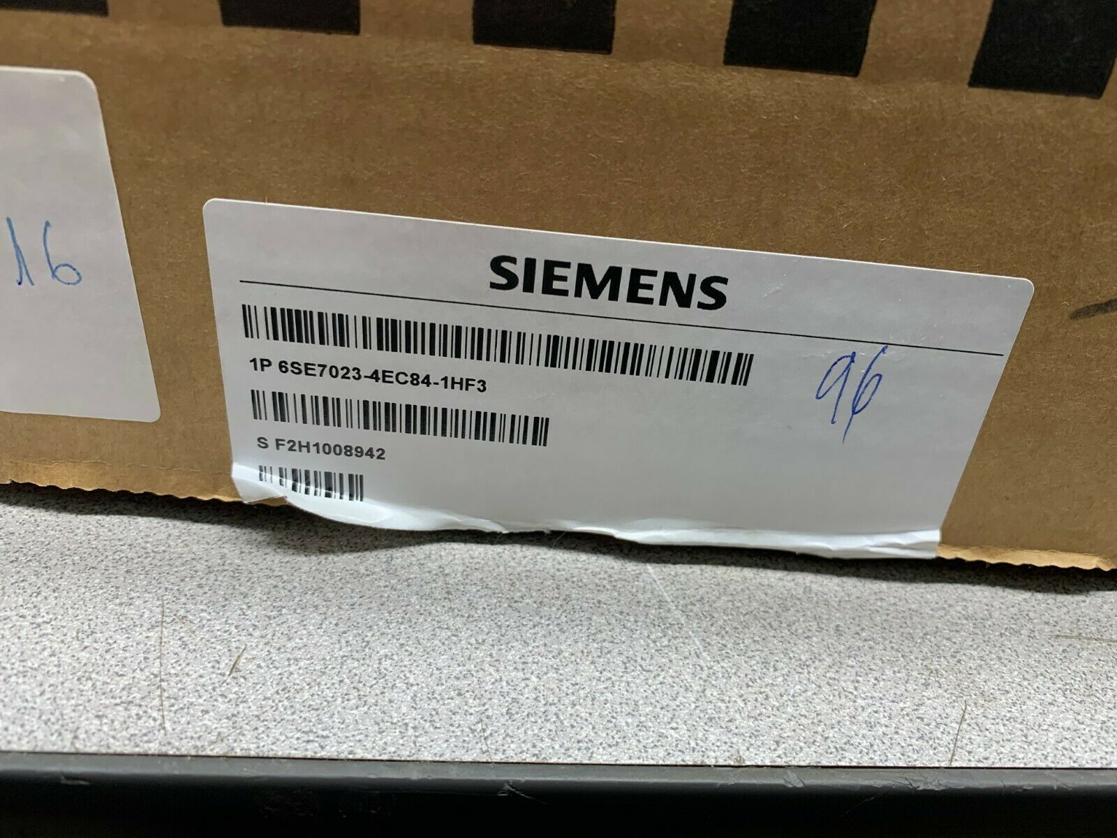 NEW IN BOX SIEMENS MASTERDRIVE SIMOVERT POWER OUTPUT MODULE 6SE7023-4EC84-1HF3