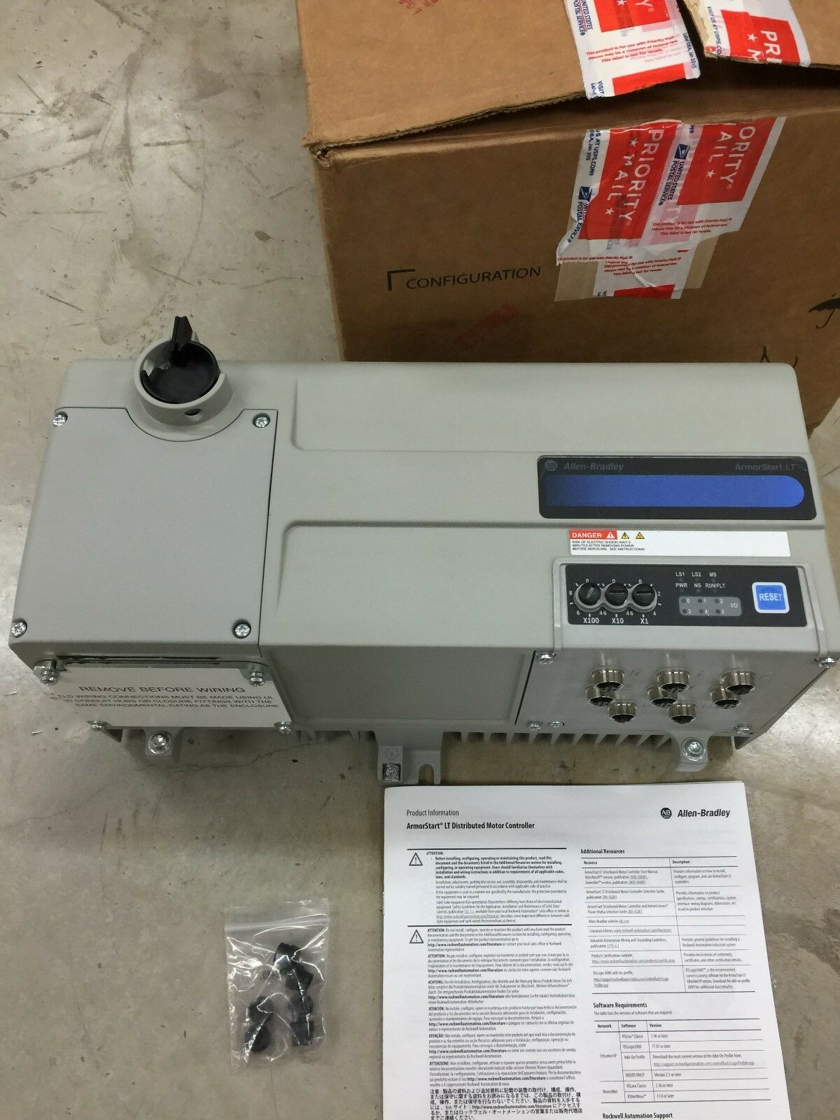 NEW ALLEN-BRADLEY ArmorStart LT ADJUSTABLE FREQUENCY STARTER 294E-FD1P5P-G1-SB