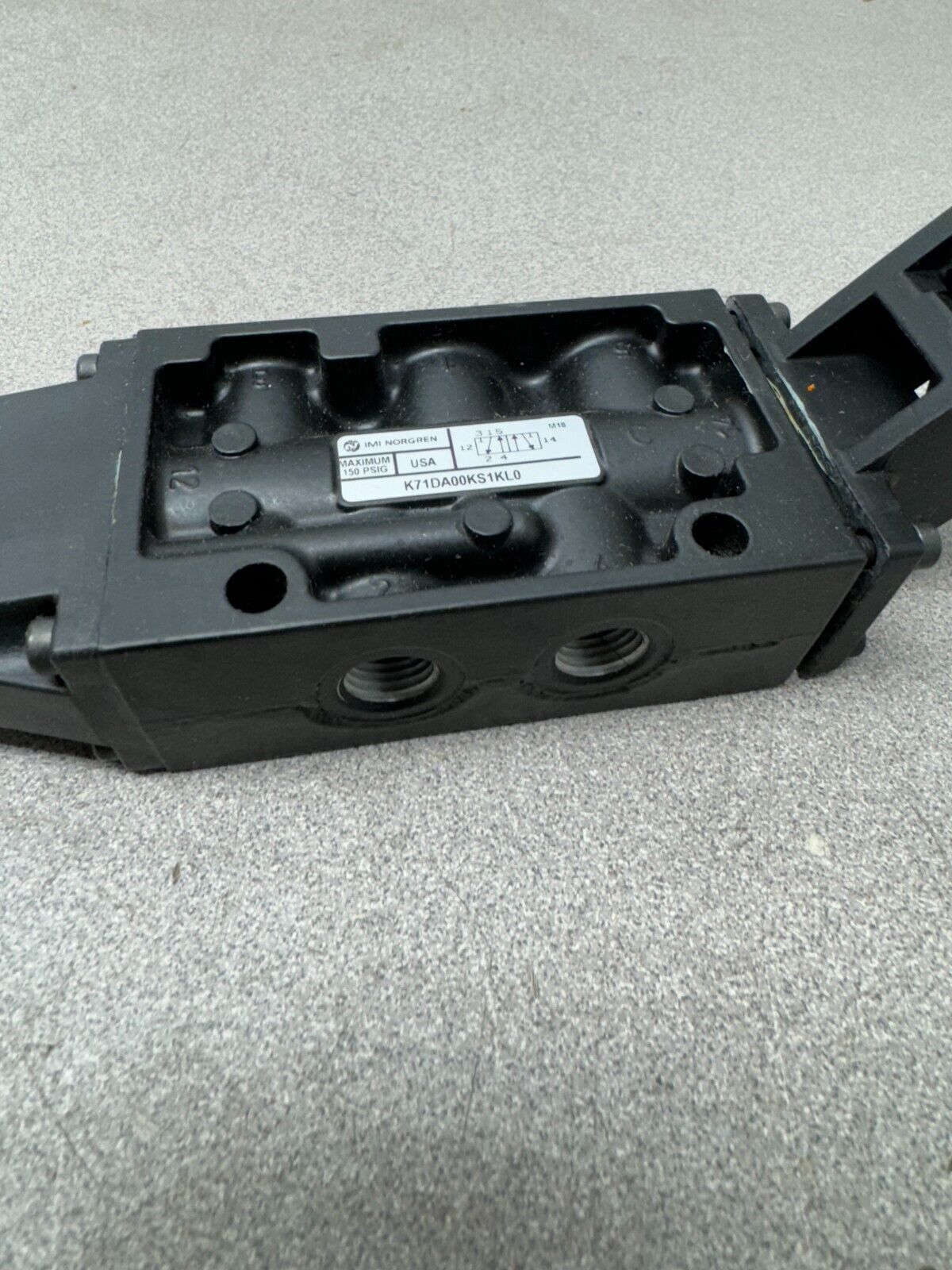 NEW NO BOX NORGEN CONTROL VALVE K71DA00KS1KL0