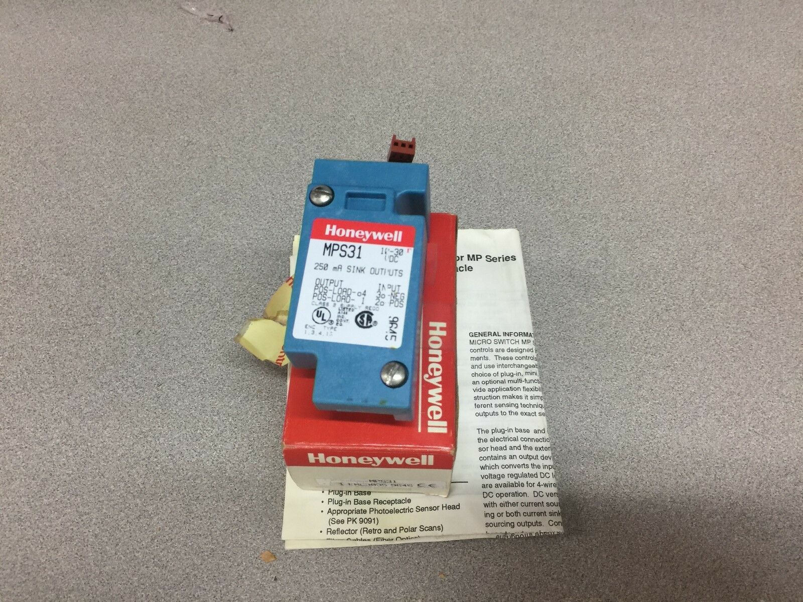 NEW IN BOX HONEYWELL LIMIT SWITCH MPS31