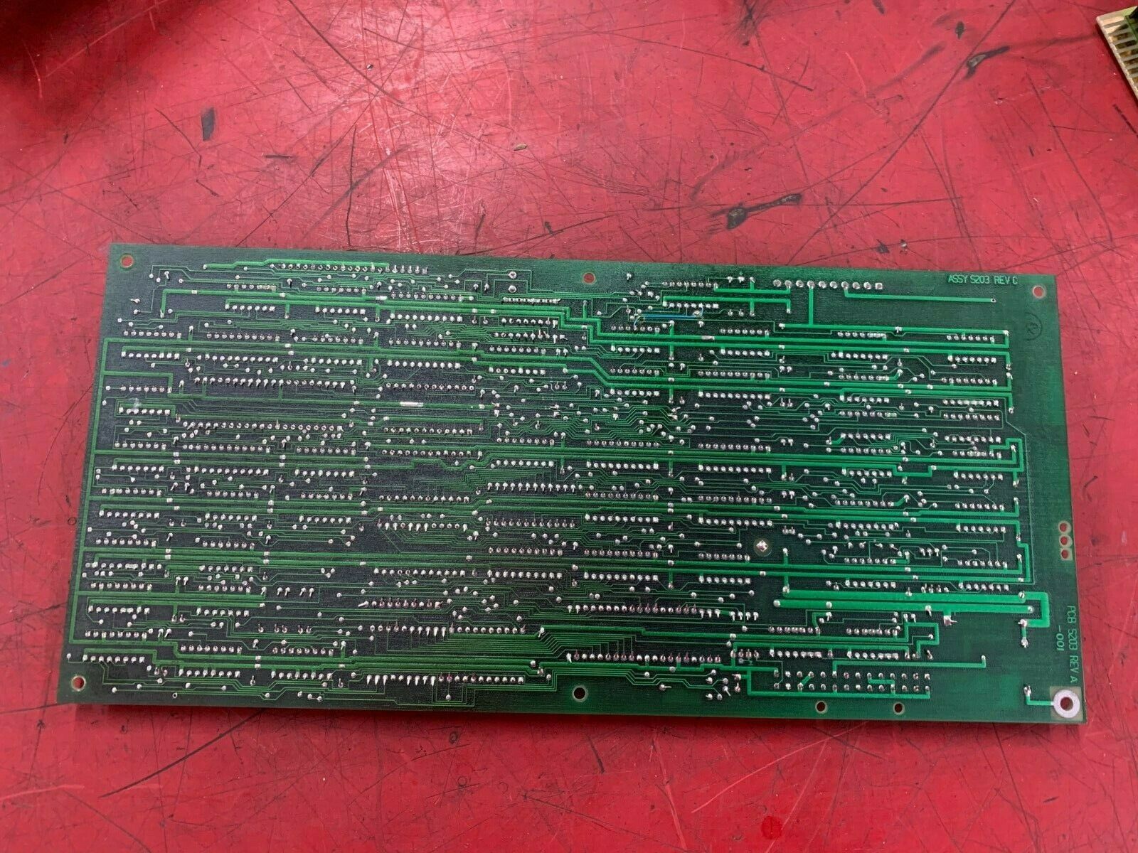 USED GOULD MODICON S203-001 REV. A CIRCUIT BOARD