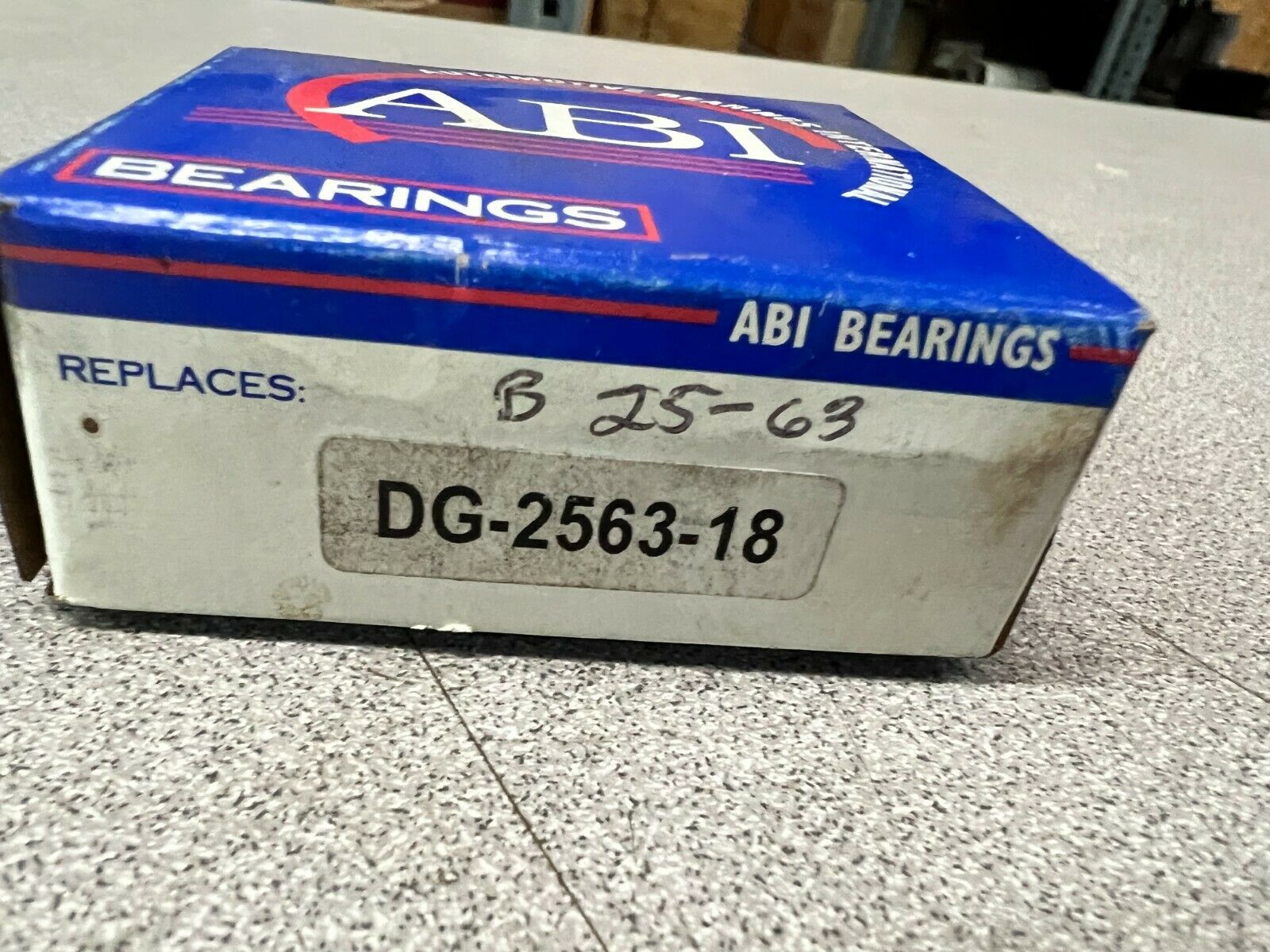 NEW IN BOX ABI/KOYO DG256318 ROLLER BEARING DG-2563-18