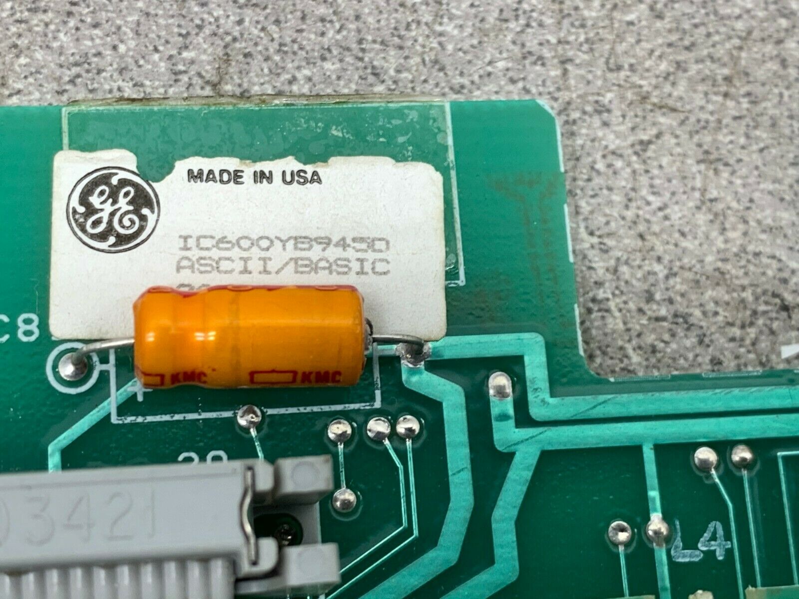 USED GE FANUC ASCII/Basic CIRCUIT BOARD IC600YB9450