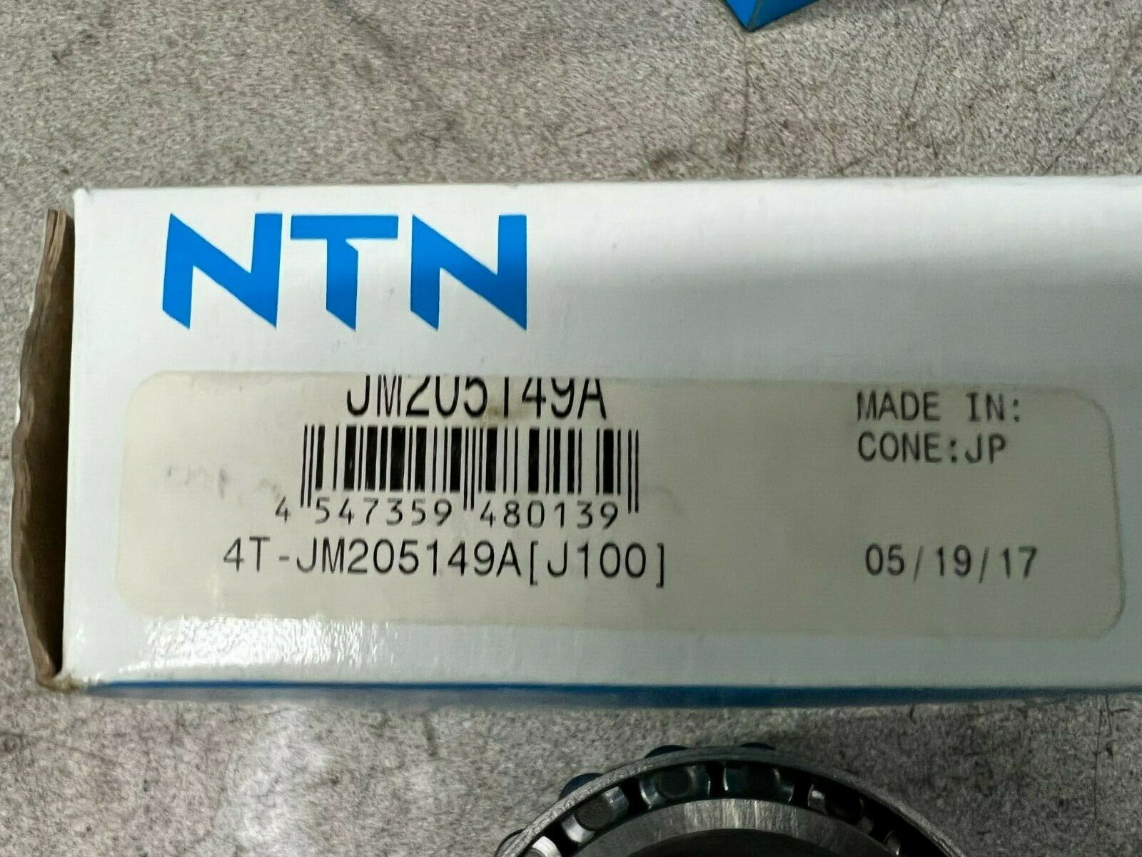 NEW IN BOX NTN ROLLER BEARING 4T-JM205149A