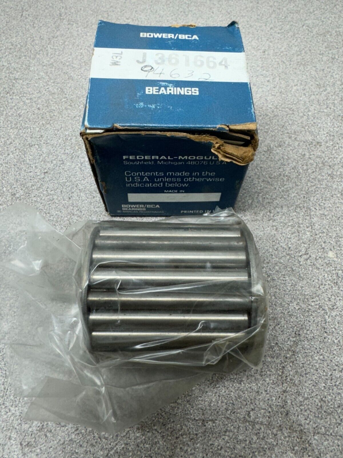 NEW IN BOX BOWER BEARING J361664