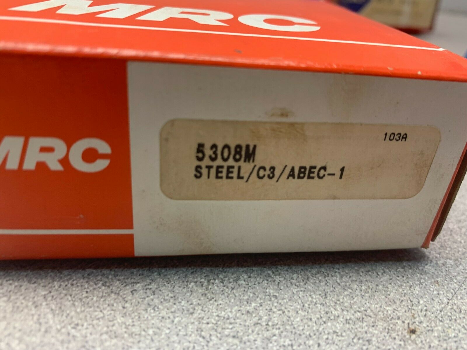 NEW IN BOX MRC BALL BEARING 5308M