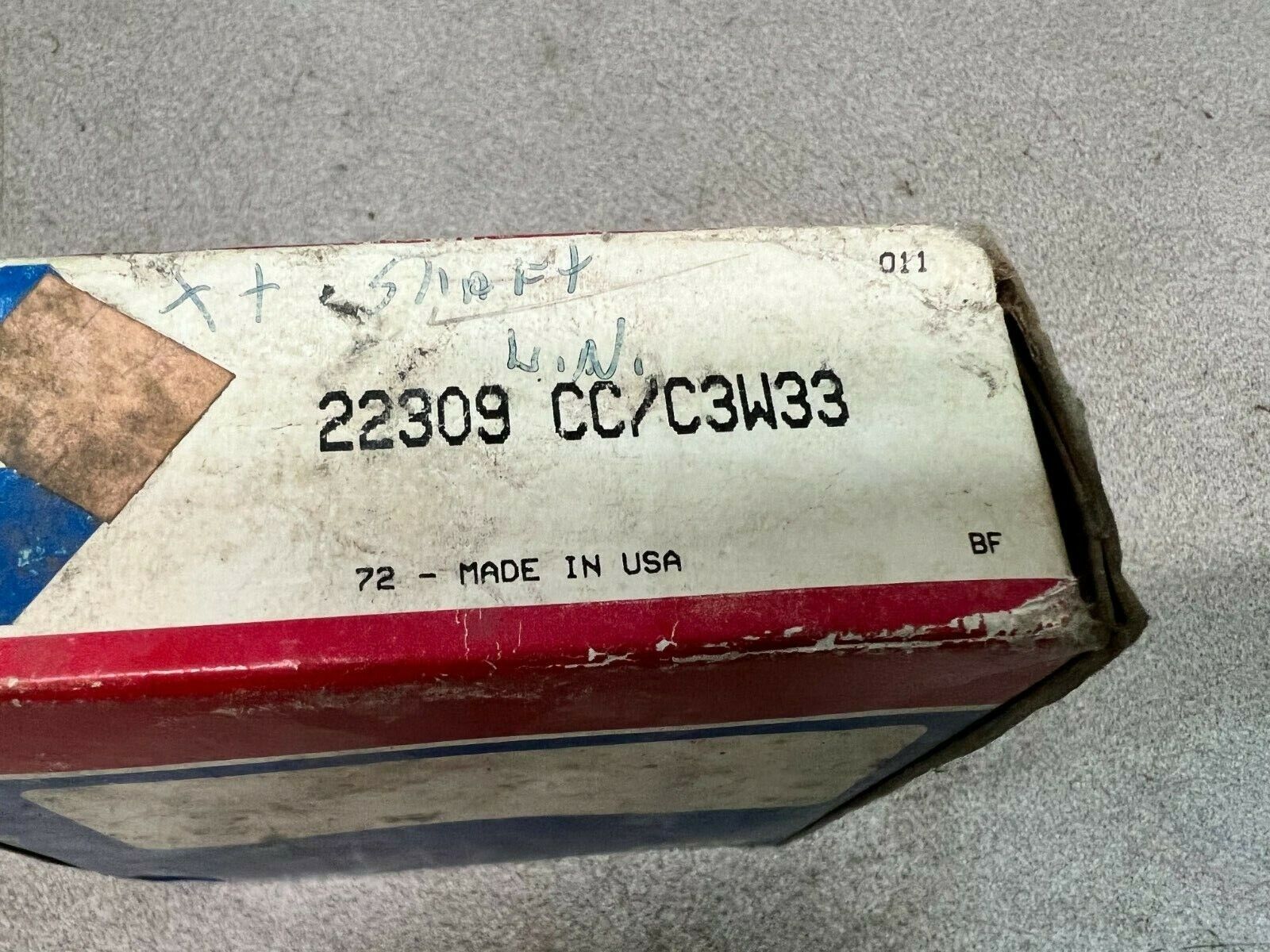 NEW IN BOX SKF BEARING 22309 CC/C3W33