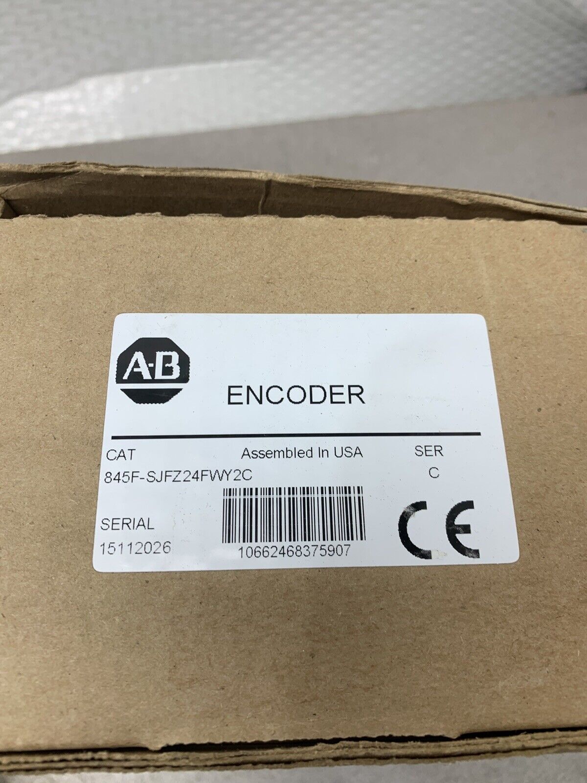 NEW IN BOX ALLEN-BRADLEY ENCODER 845F-SJFZ24FWY2C SERIES C