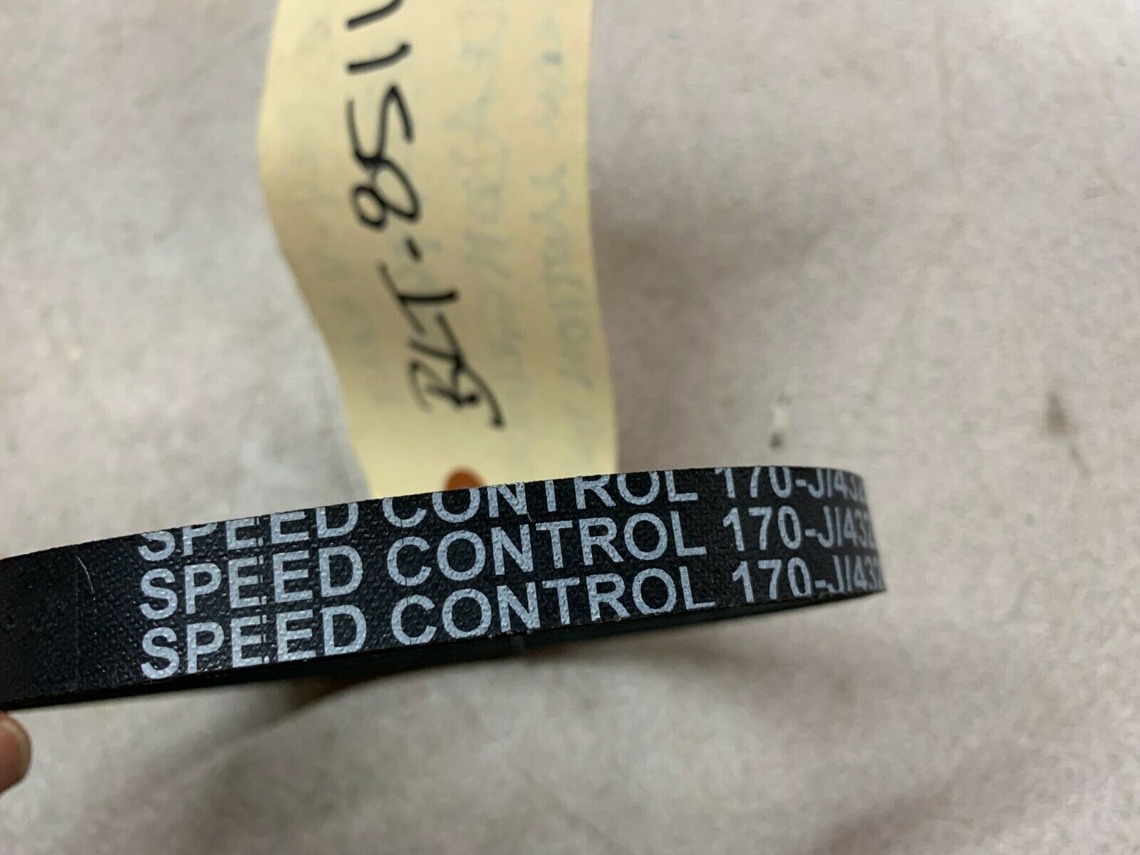 NEW NO BOX SPEED CONTROL BELT 170-J/432MM-J