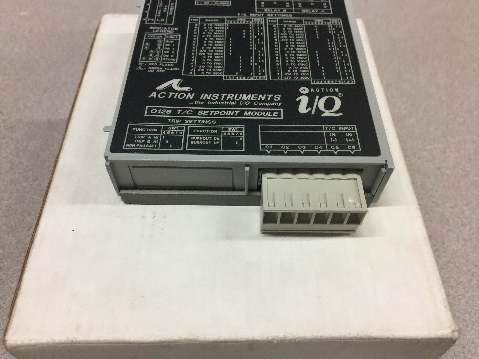 NEW IN BOX ACTION INSTRUMENTS SETPOINT MODULE Q126-0000