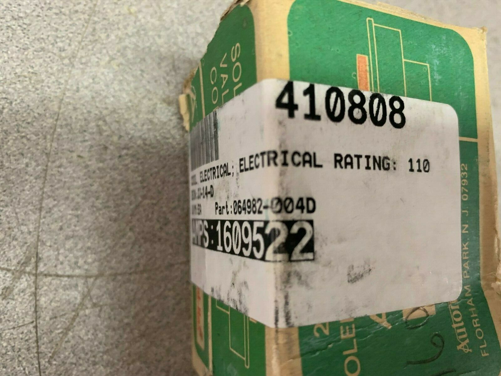 NEW IN BOX ASCO COIL 064982-004D