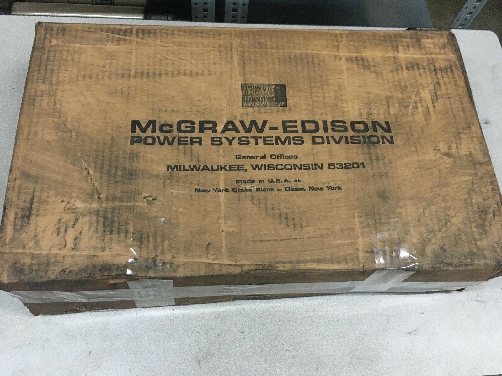 NEW IN BOX MCGRAW-EDISON TYPE D2 DISCONNECT SWITCH FW15D4L