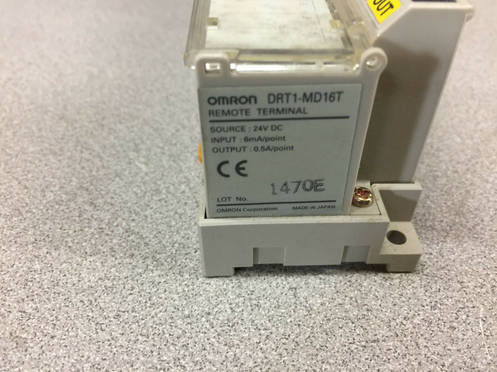 USED OMRON REMOTE TERMINAL DRT1-MD16T