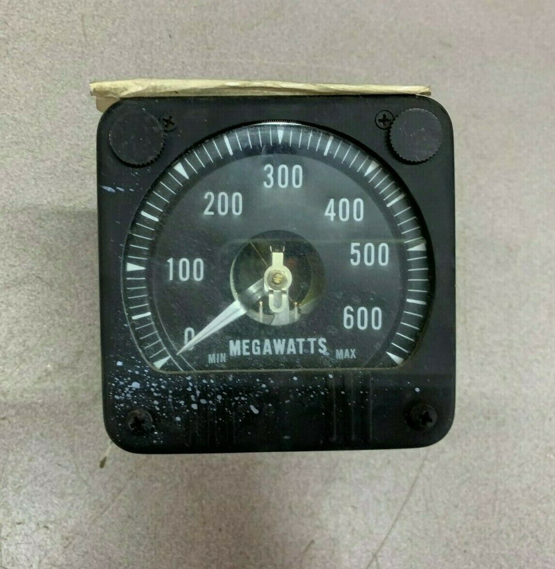 NEW NO BOX GE DC VOLTMETER 50102017PBPB2JBZ