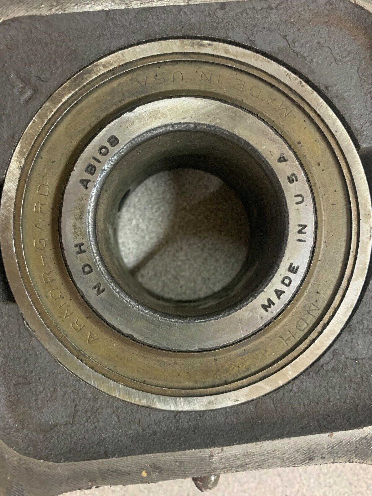 USED NDH GL121 4-BOLT FLANGE BEARING FB-F AB108