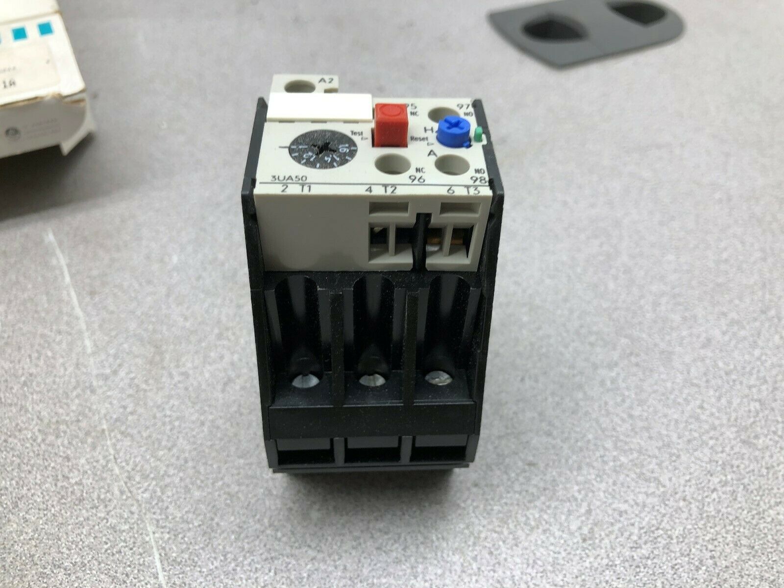 NEW IN BOX SIEMENS 1-1.6 AMP OVERLOAD RELAY 3UA50 00-1A