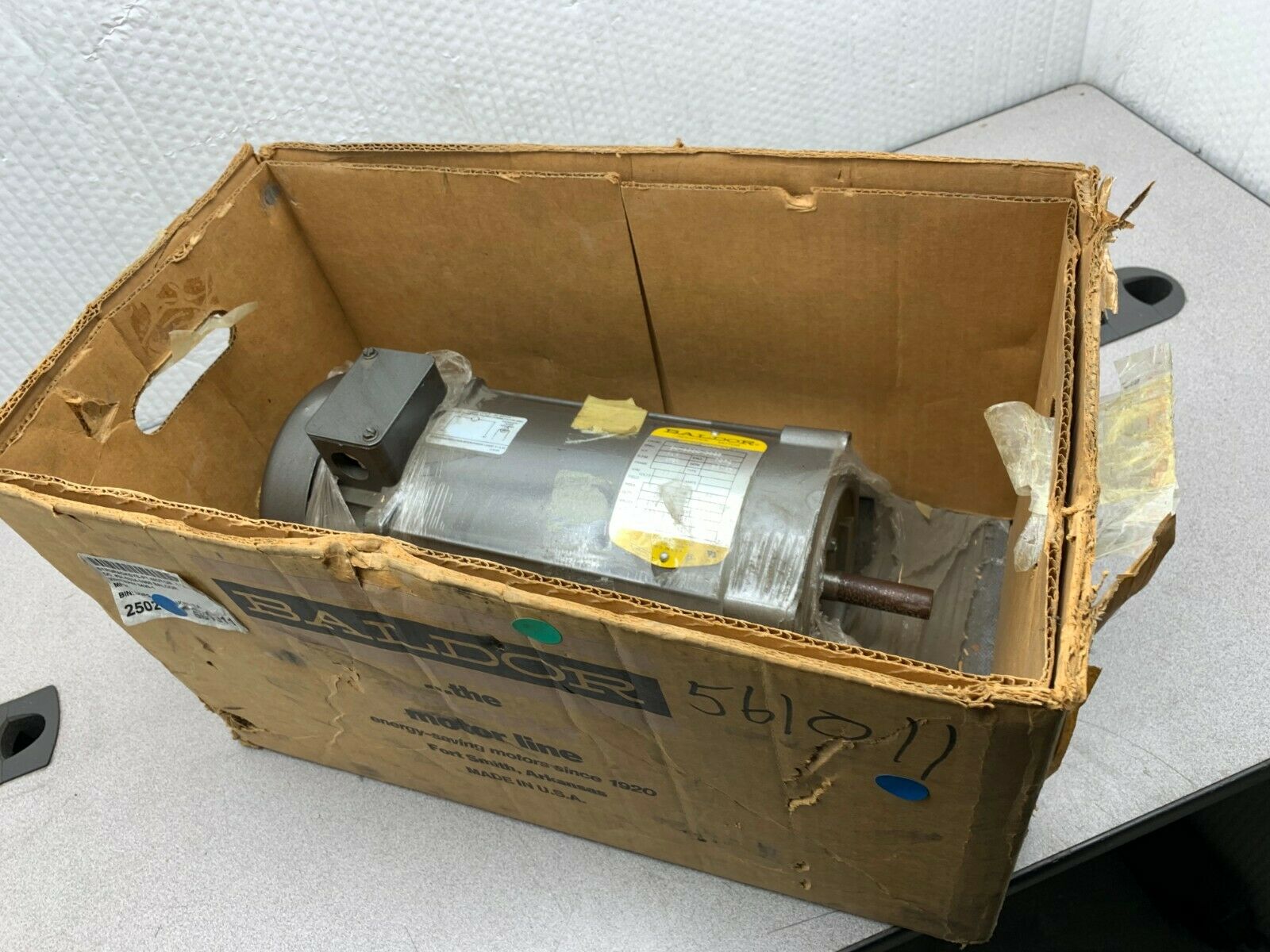 NEW BALDOR 1HP 1750RPM DIRECT CURRENT MOTOR 34-6324-3865