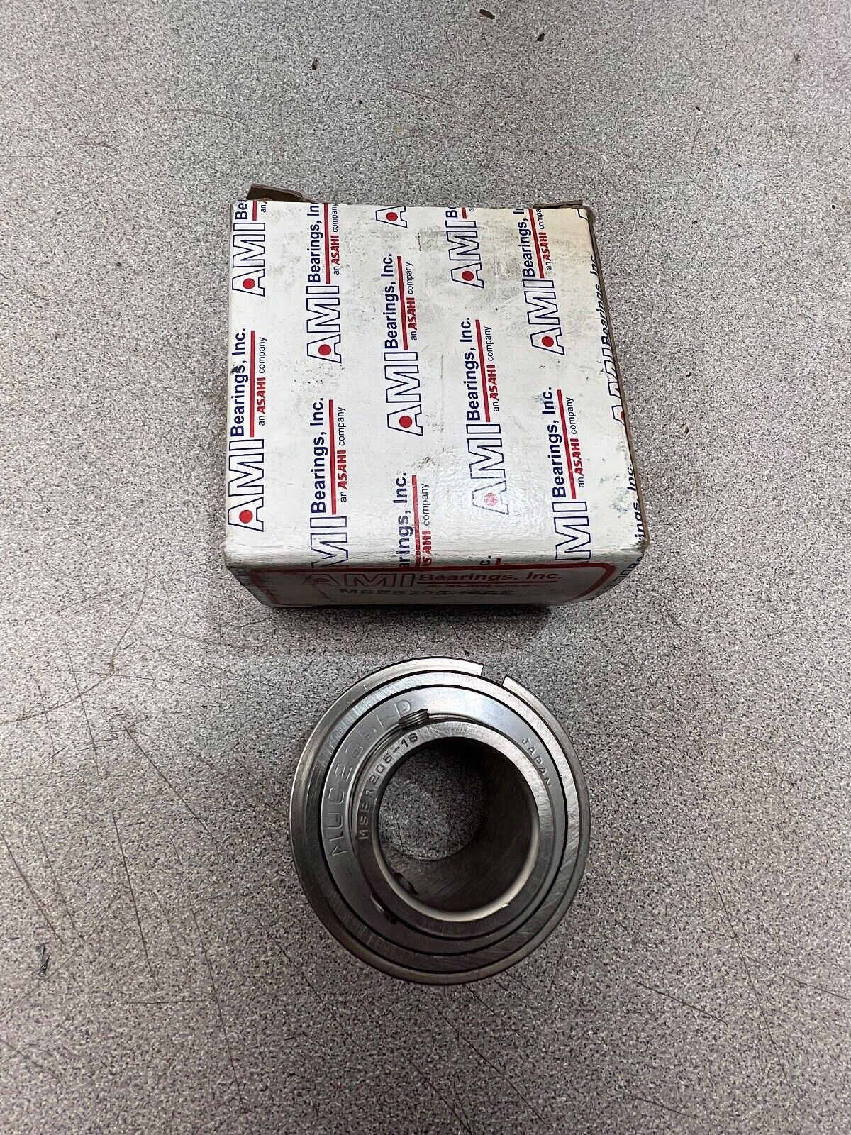 NEW IN BOX ASAHI MSER205-16RF INSERT BEARING MSER205-16