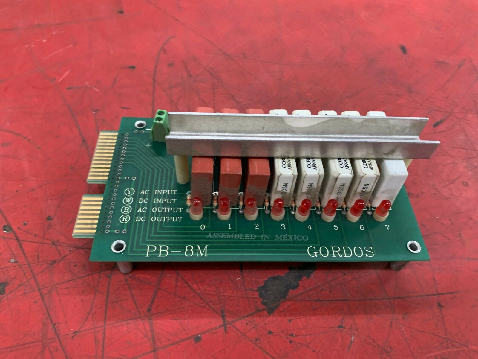 USED GORDOS CIRCUIT BOARD PB-8M