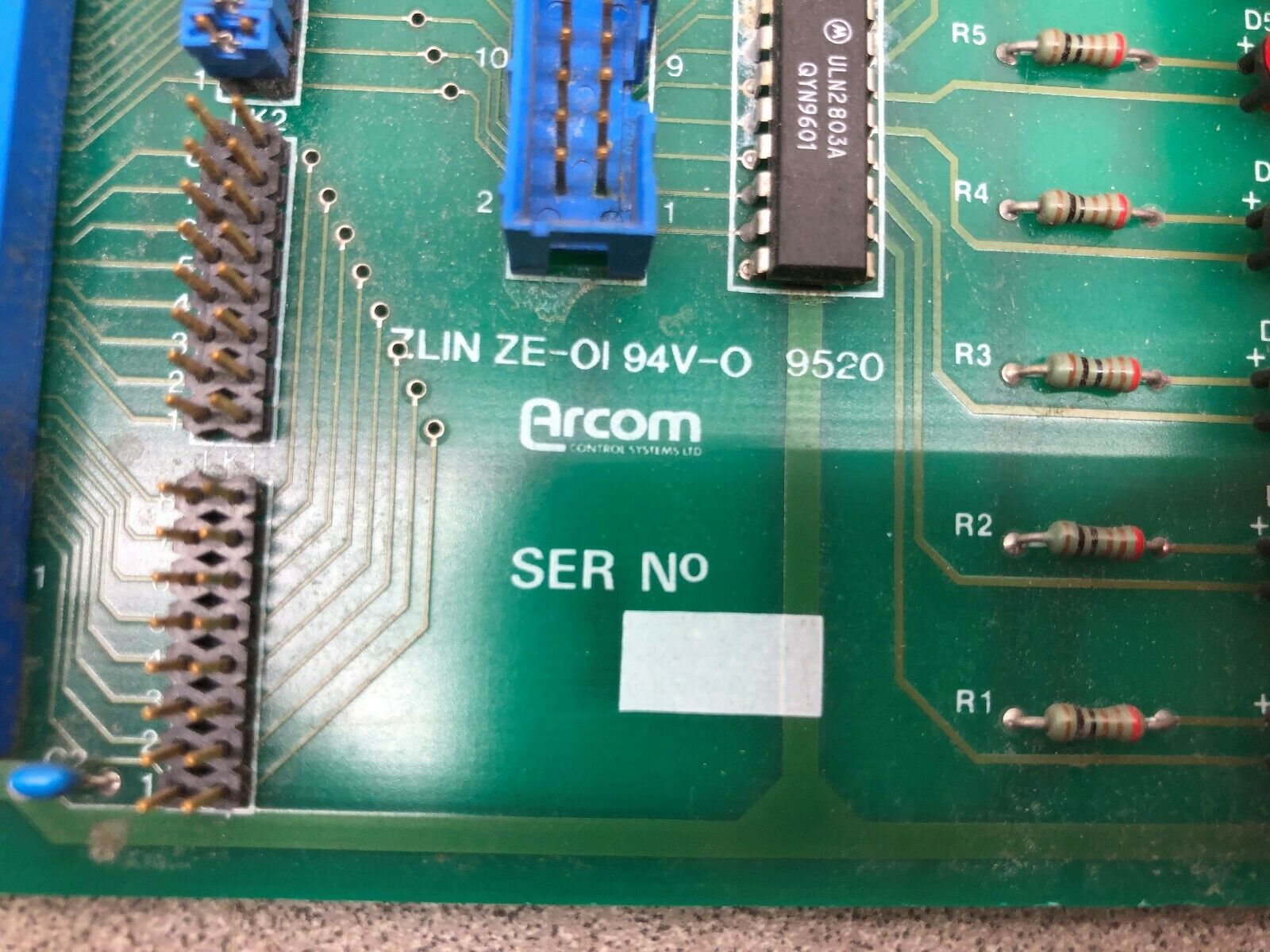 USED ARCOM RELAY BOARD SCB11