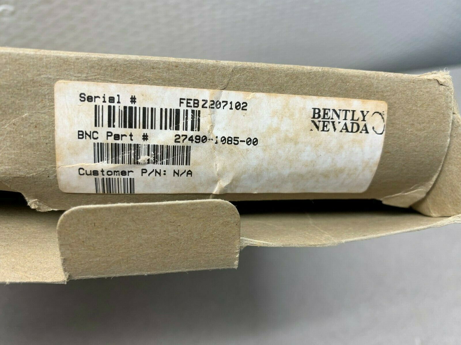 NEW IN BOX BENTLY NEVADA CABLE 27490-1085-00