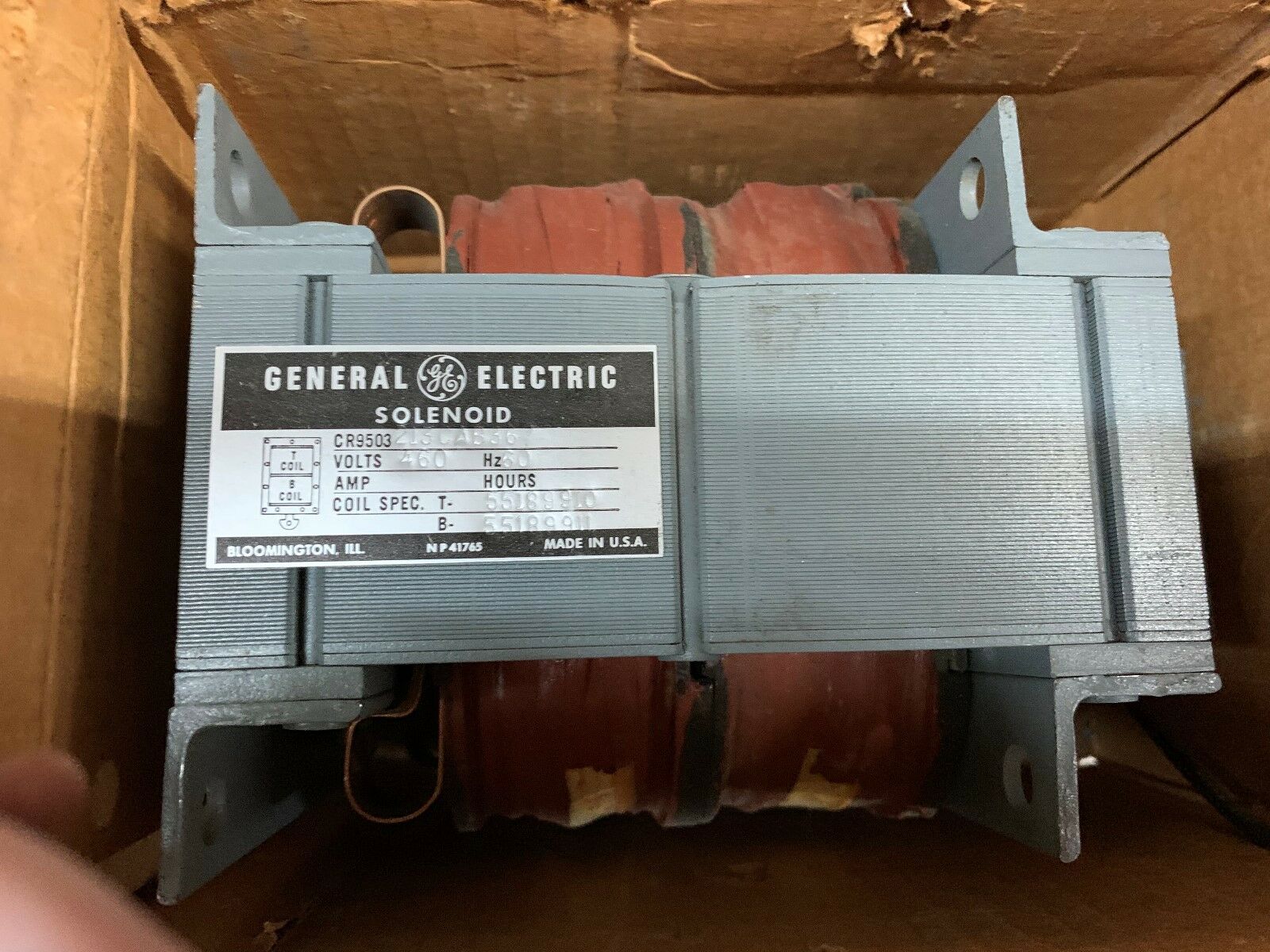 NEW IN BOX GE SOLENOID CR95032130AB367