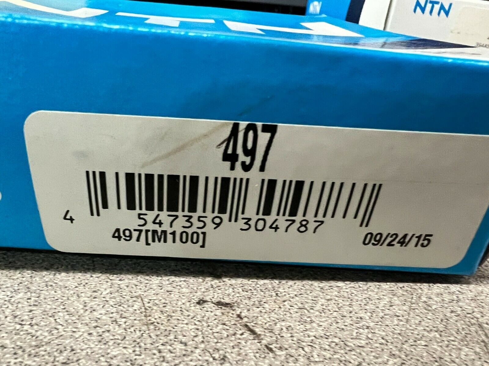 NEW IN BOX NTN ROLLER BEARING 497