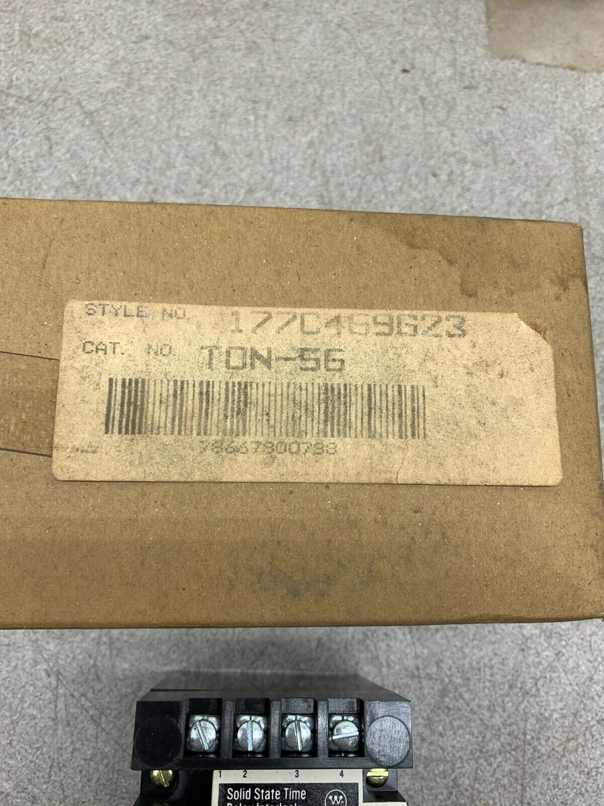 NEW IN BOX WESTINGHOUSE I77C469G23 TIME DELAY INTERLOCK TON-56