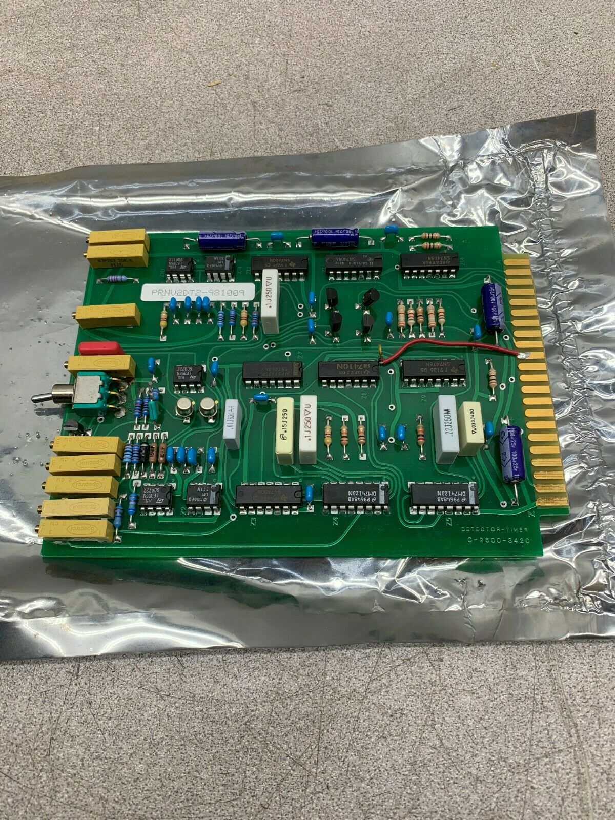 USED METRIGUARD CIRCUIT BOARD PRNV2DT2 981009