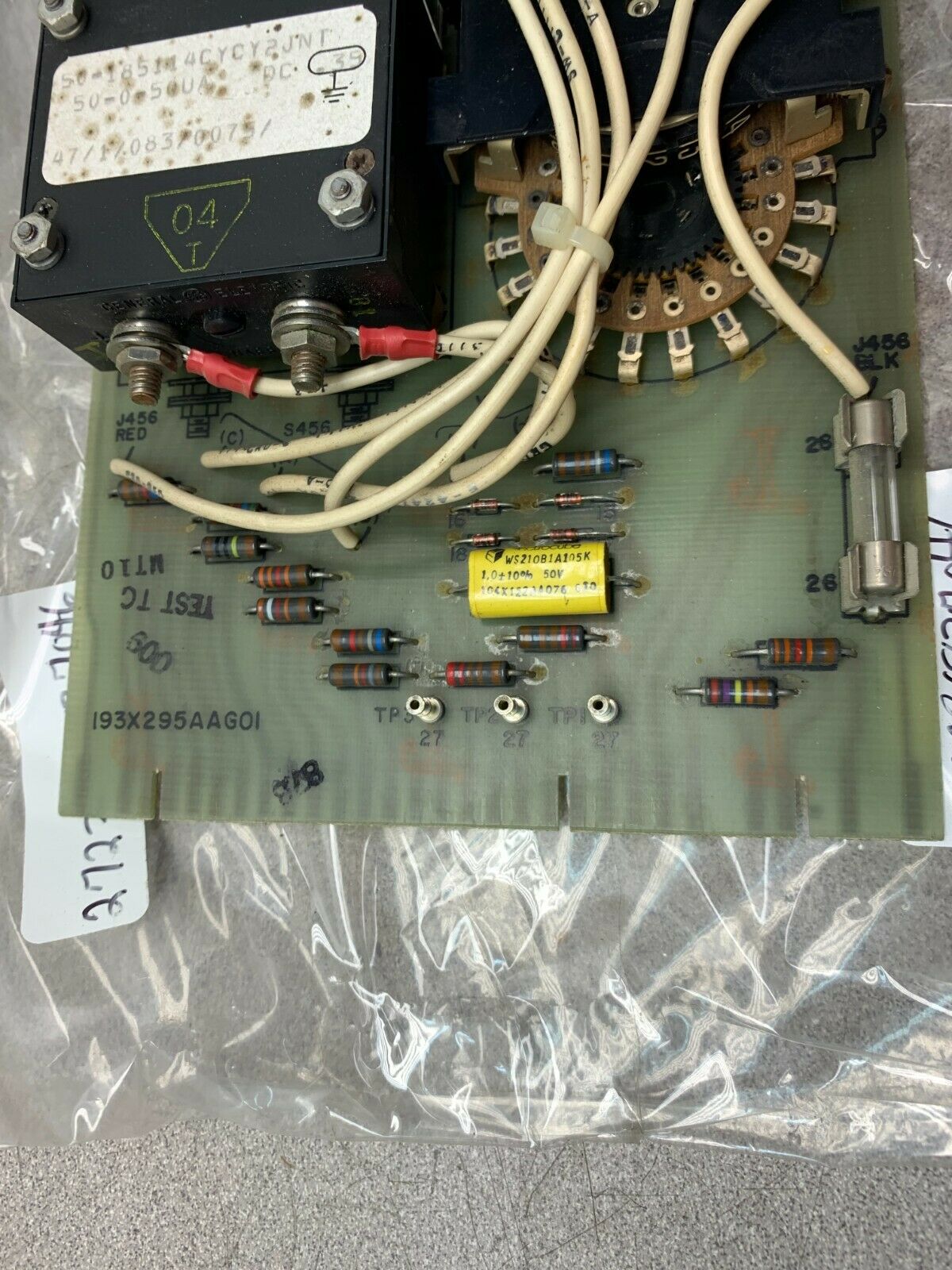 USED GENERAL ELECTRIC CIRCUIT BOARD 193X295AAG01