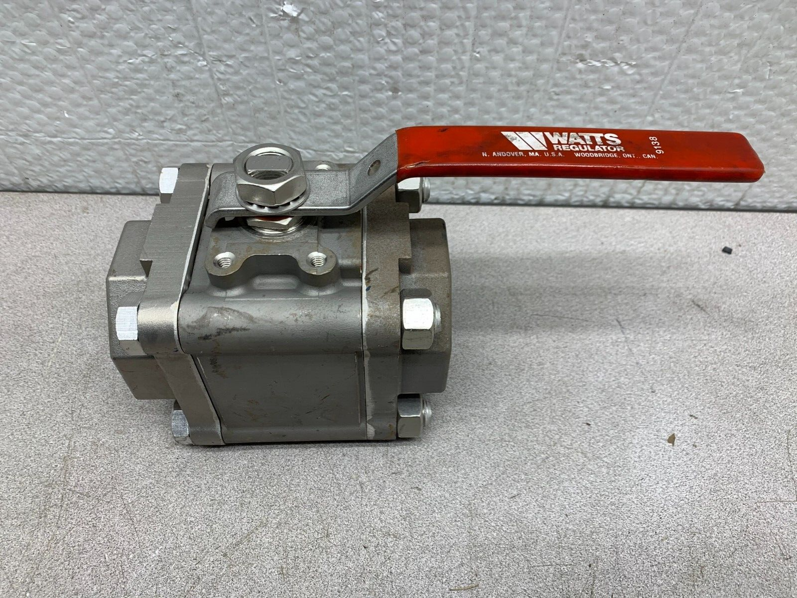 NEW WATTS 2-1/2" BALL VALVE 2-1/2 S8450 M1 VT OC 1000 WOG 9130