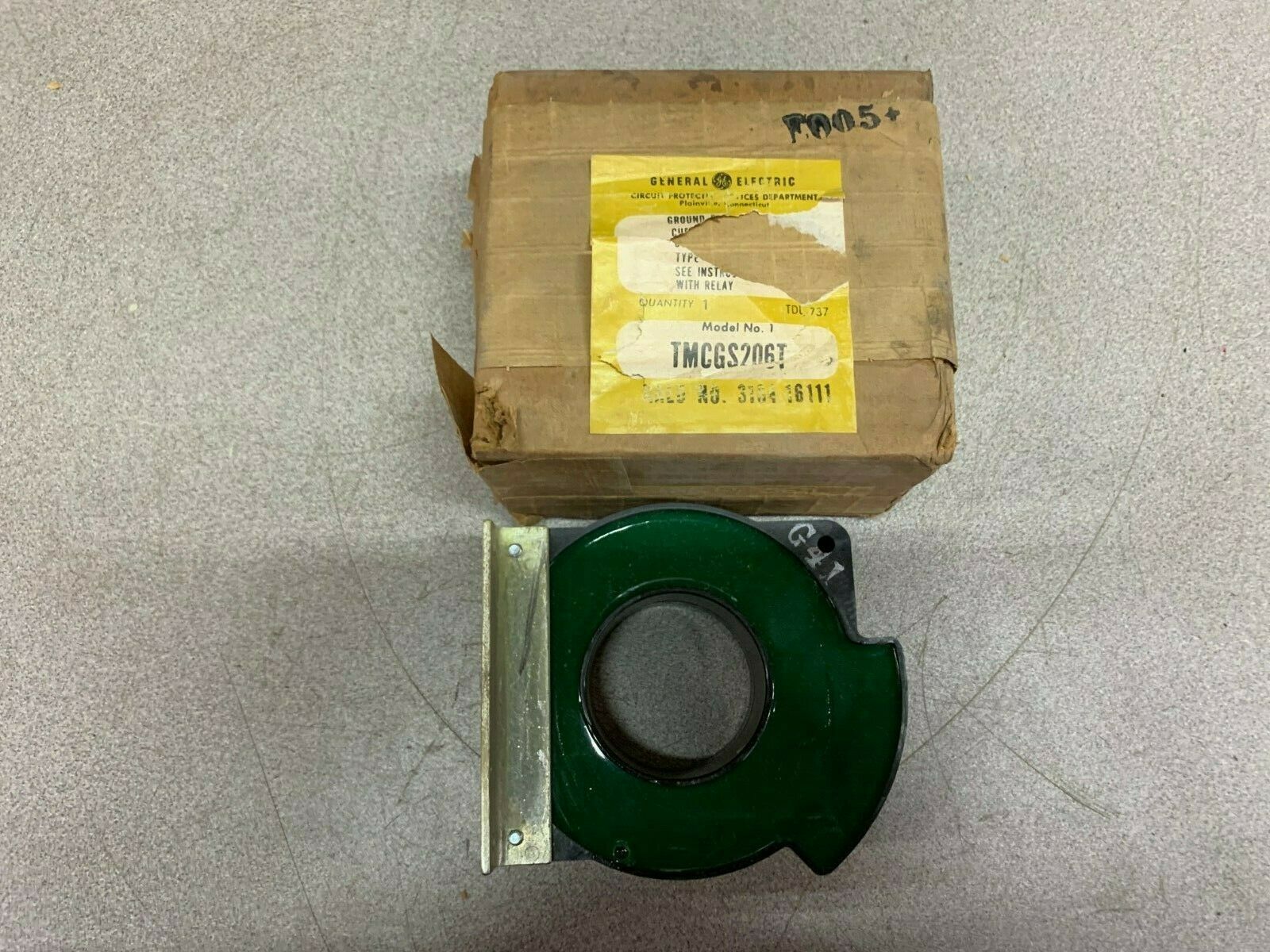 NEW IN BOX GE CURRENT TRANSFORMER TMCGS206T