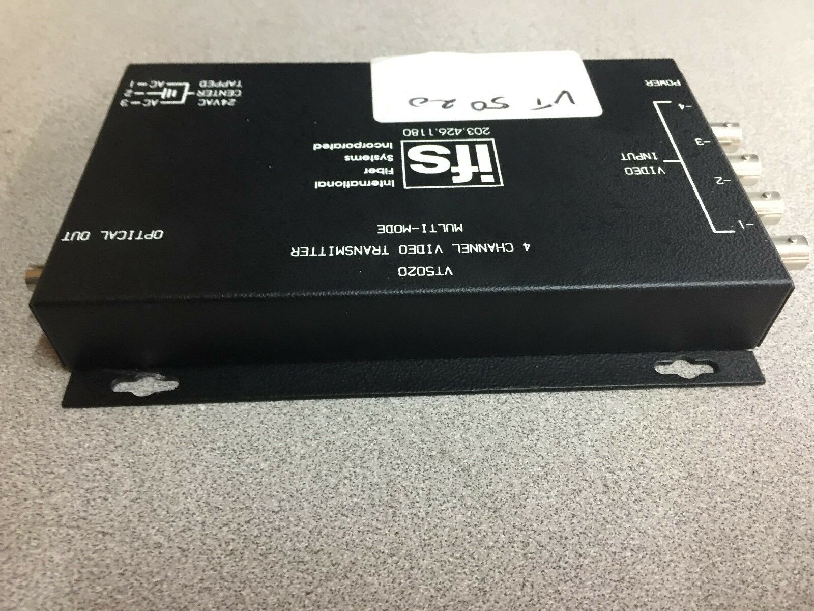 NEW NO BOX IFS 4 CHANNEL VIDEO TRANSMITTER MULTI MODE VT5020