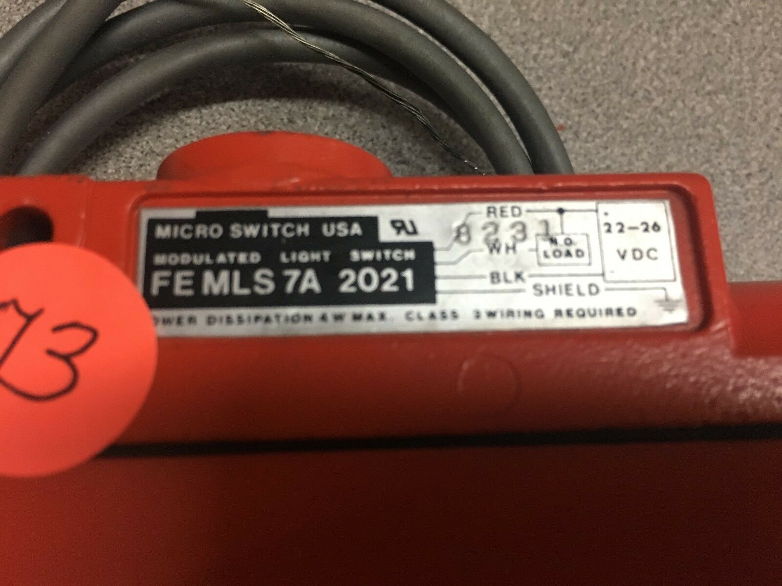 NEW NO BOX MICRO SWITCH FE MLS 7A 2021