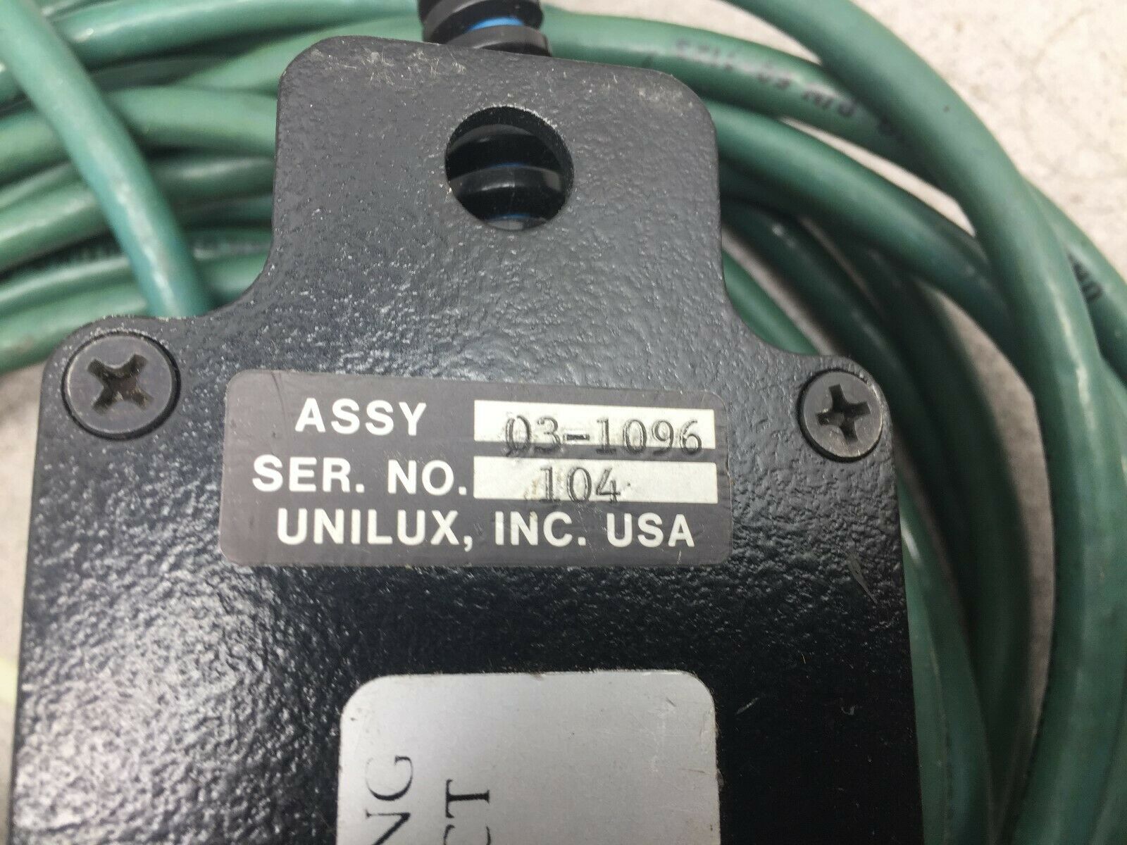 USED UNILUX STROBE LIGHT CONTROL 03-1096