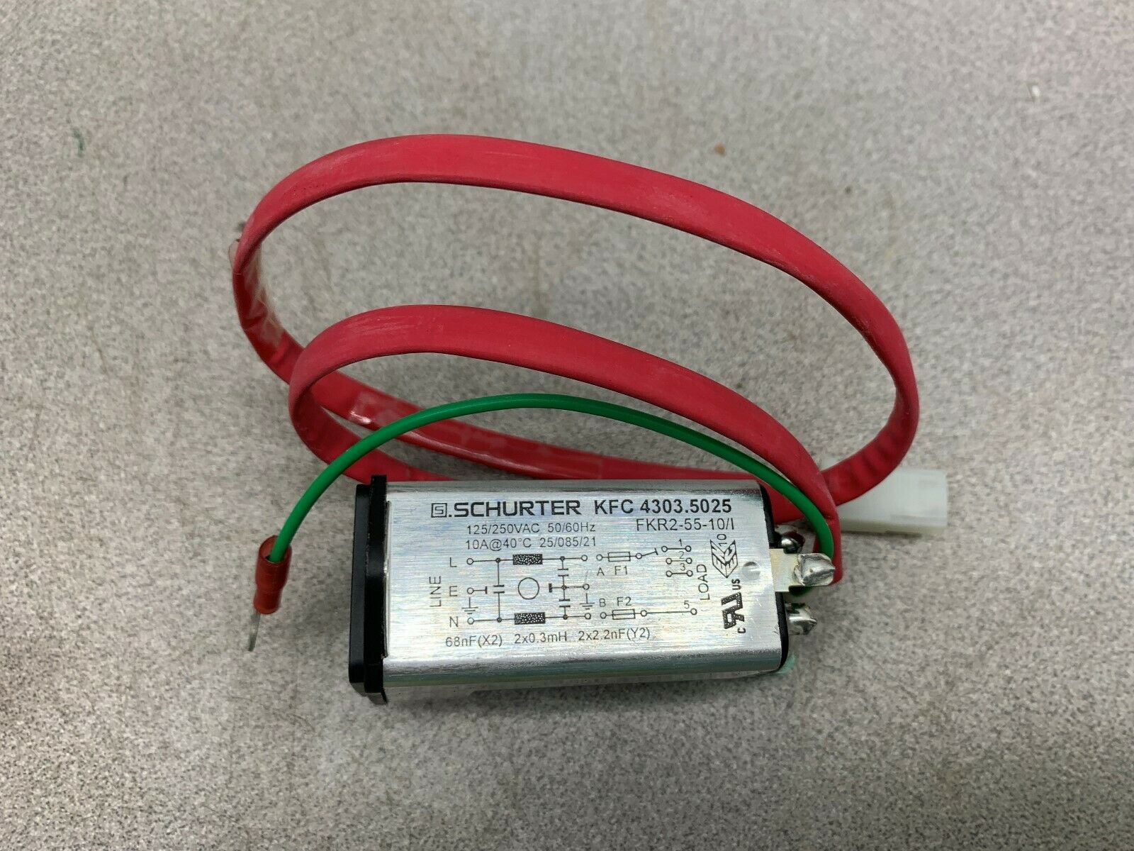 NEW NO BOX SCHURTER RECEPTACLE  KFC4303.502S