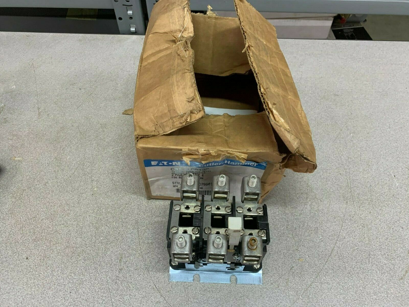 NEW CUTLER-HAMMER 3 POLE SIZE 4 THERMAL OVERLOAD RELAY AA43P