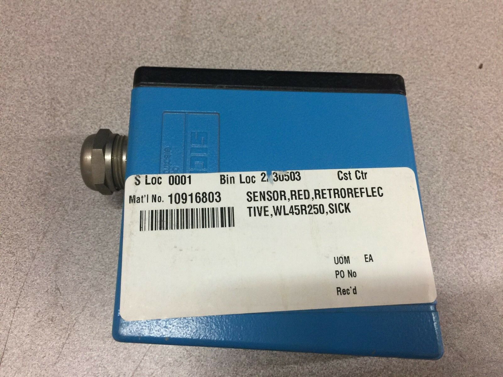 NEW NO BOX SICK PHOTOELECTRIC SENSOR WL45-R250