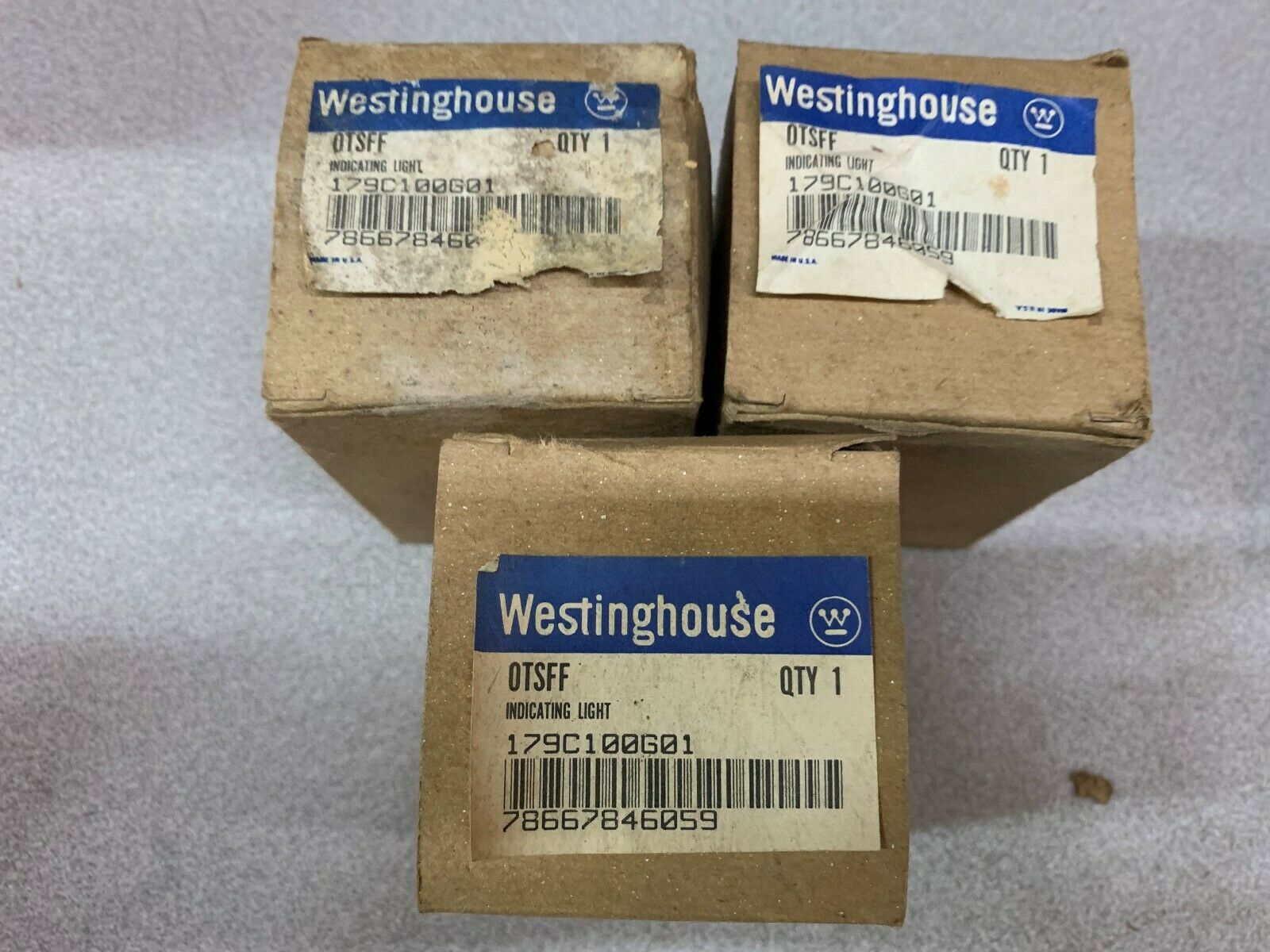 LOT OF 3 NEW IN BOX WESTINGHOUSE LIGHT 0TSFF