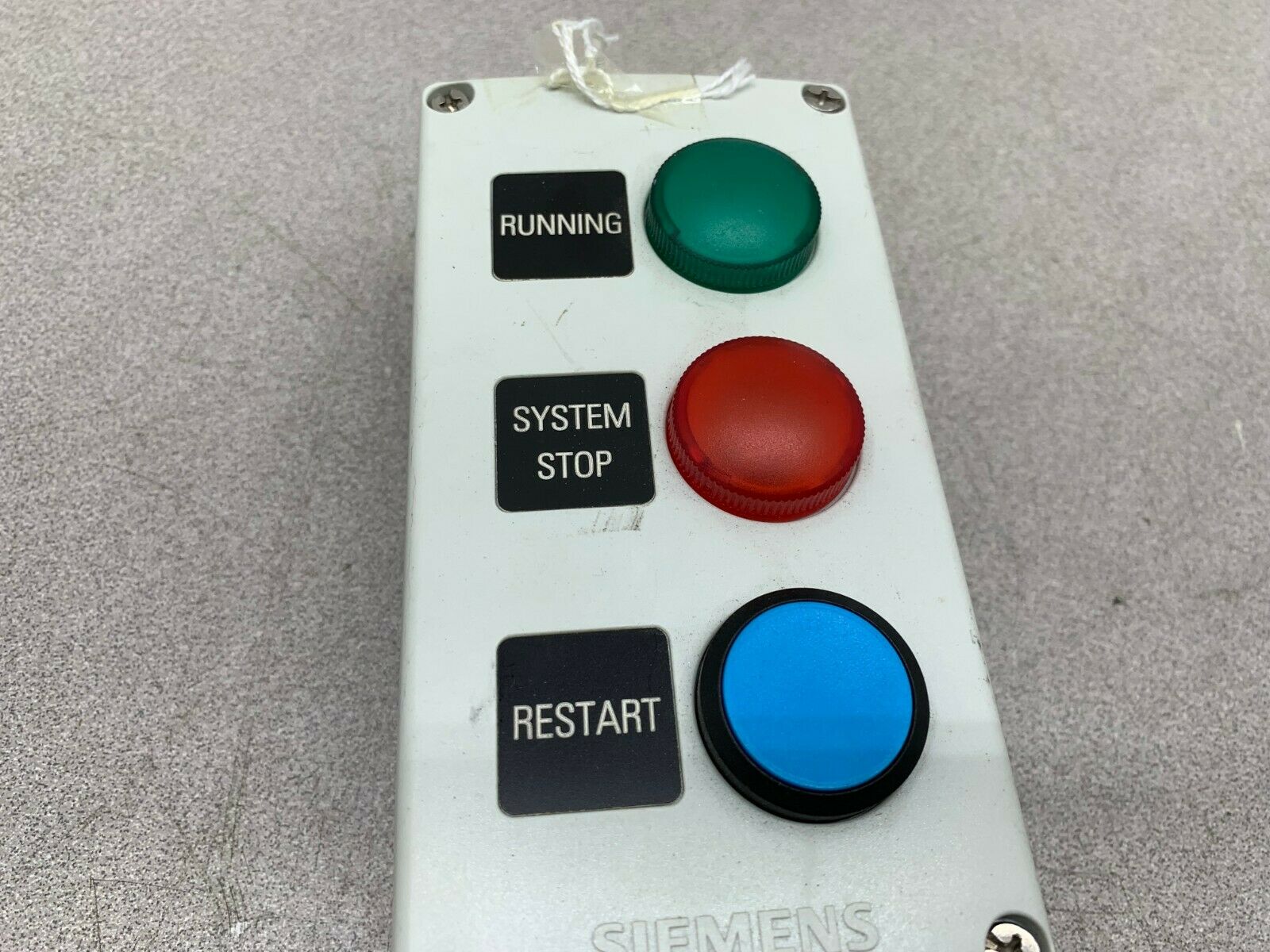 NEW NO BOX SIEMENS PUSH BUTTON STATION 3SB 38...