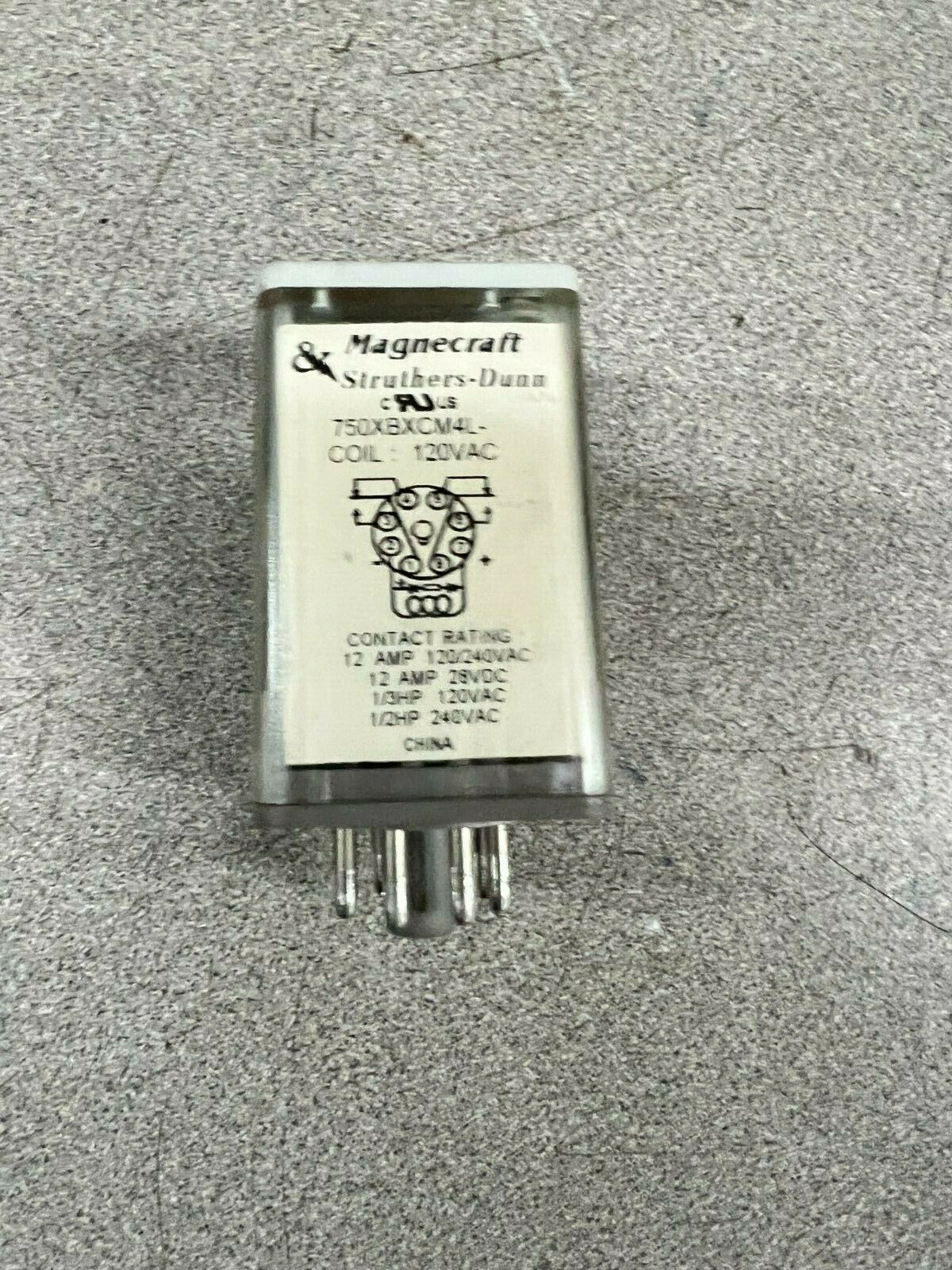 LOT OF 2 NEW NO BOX MAGNECRAFT RELAY 750XBXCM4L