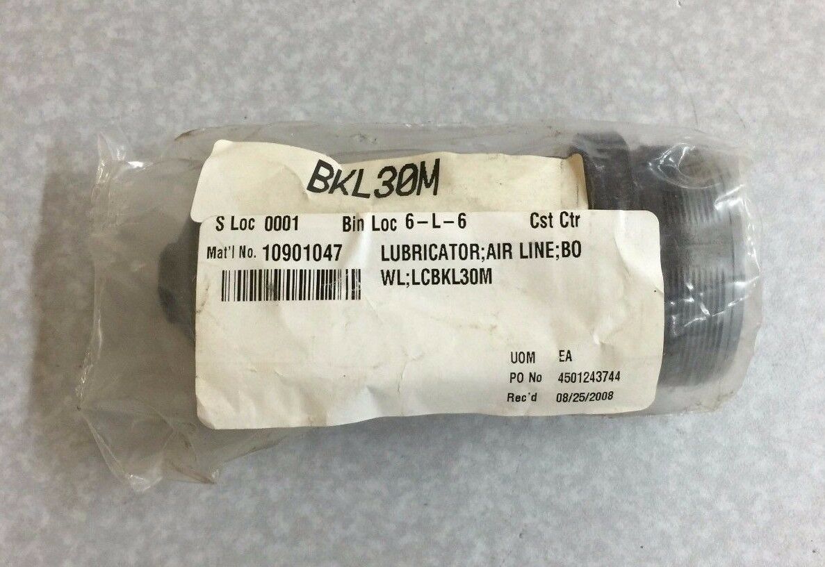 NEW NO BOX NUMATICS AIR LUBRICATOR BKL30M