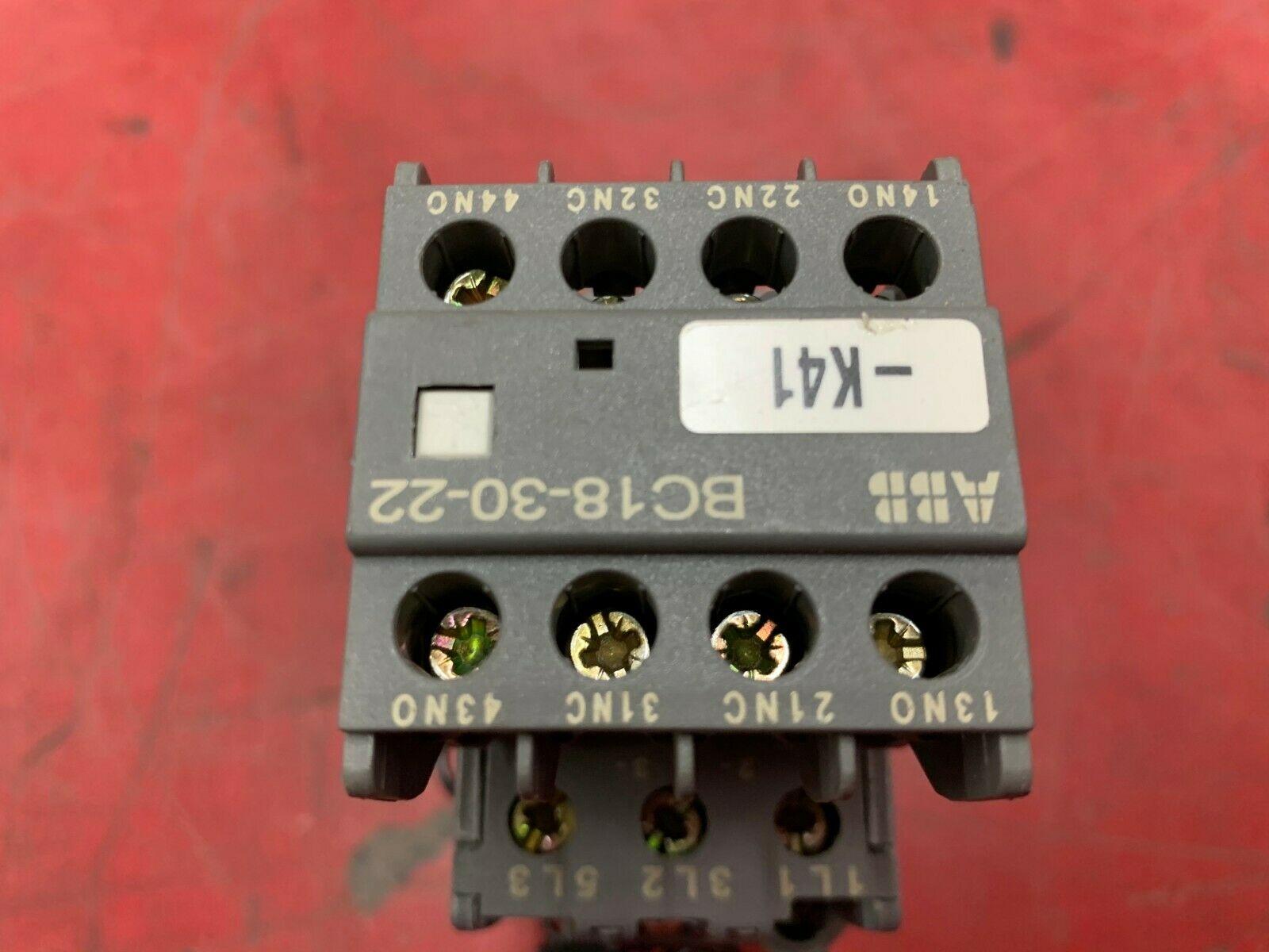 USED ABB CONTACTOR BC18-30-22