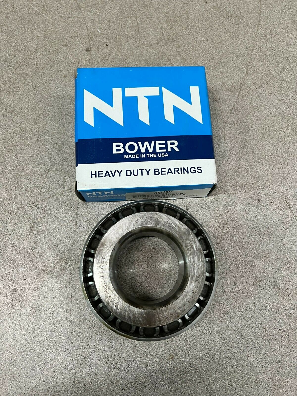 NEW IN BOX NTN/BOWER 72218CPW3VW2 ROLLER BEARING 72218C