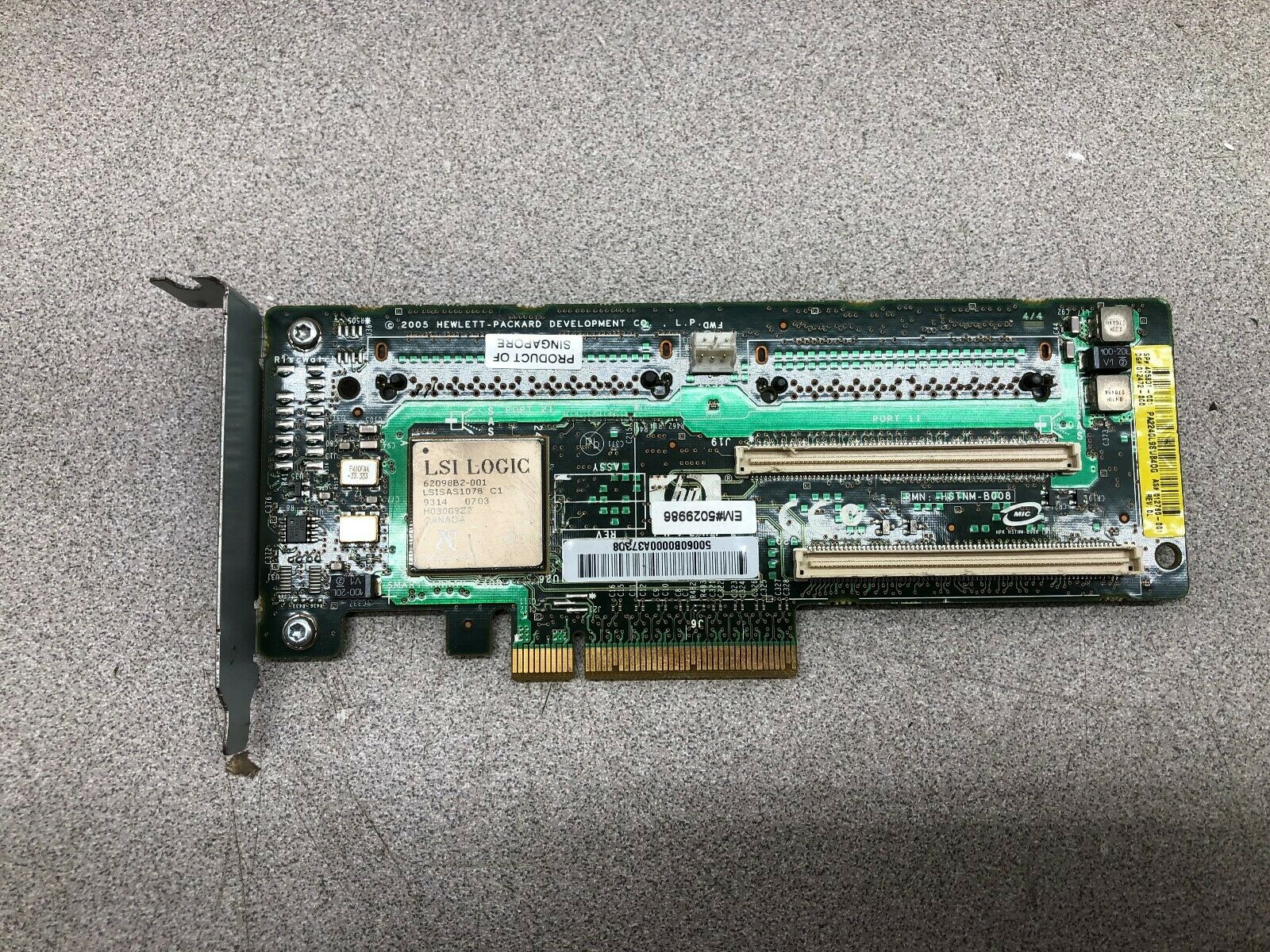 USED HEWLETT PACKARD SMART ARRAY CONTROLER CARD HSTNM-B008